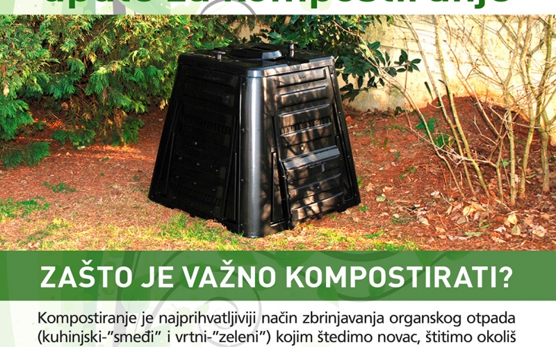 STIGLI SU KOMPOSTERI – PODJELA DO ISTEKA ZALIHA