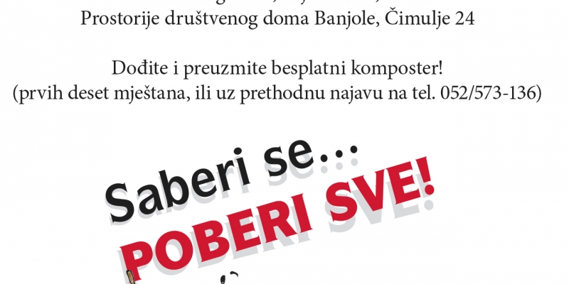 POZIV mještanima Banjola