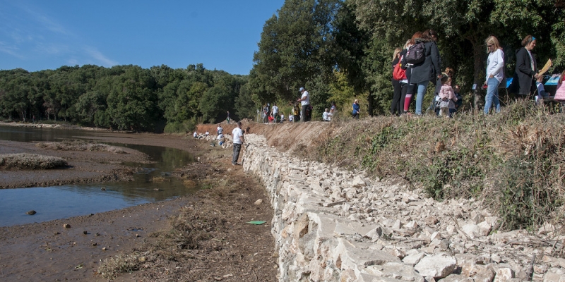 Obnovljen stoljetni suhozid na blatu u Vinkuranskoj vali – u obnovi je sudjelovalo 150 volontera